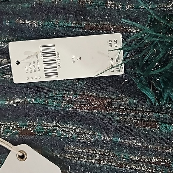 NWT Anthropologie SOLD OUT Maeve Jessa Feathered Mini STUNNING Skirt SIZE 2 - Picture 4 of 11